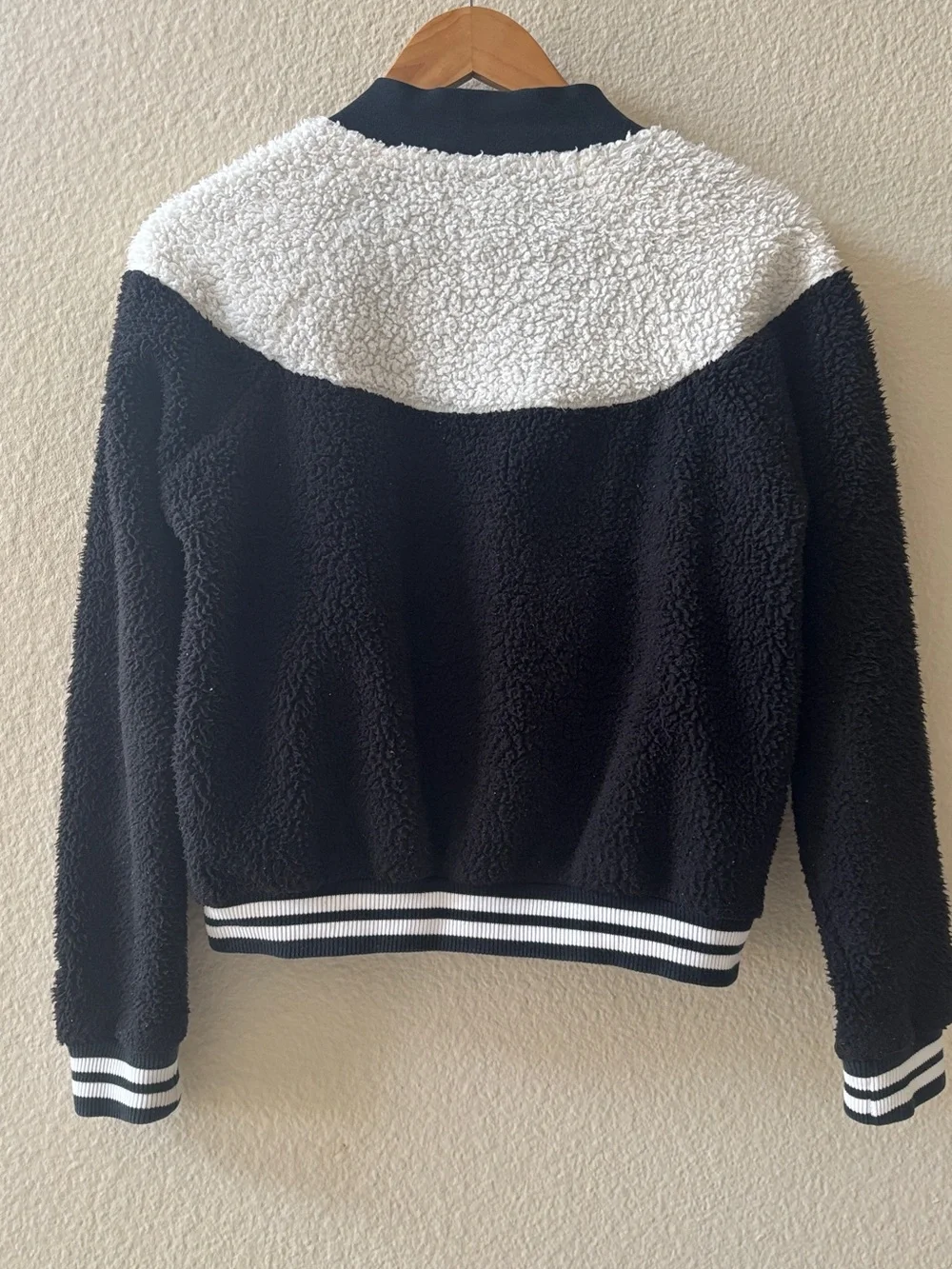 NIKE Sherpa Full Zip Track Jacket Size S